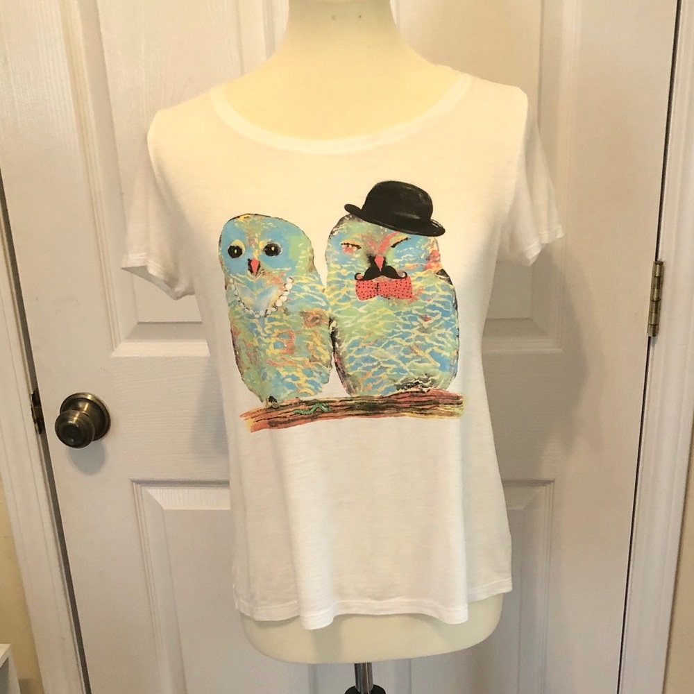 Anthropologie Graphic tee XS